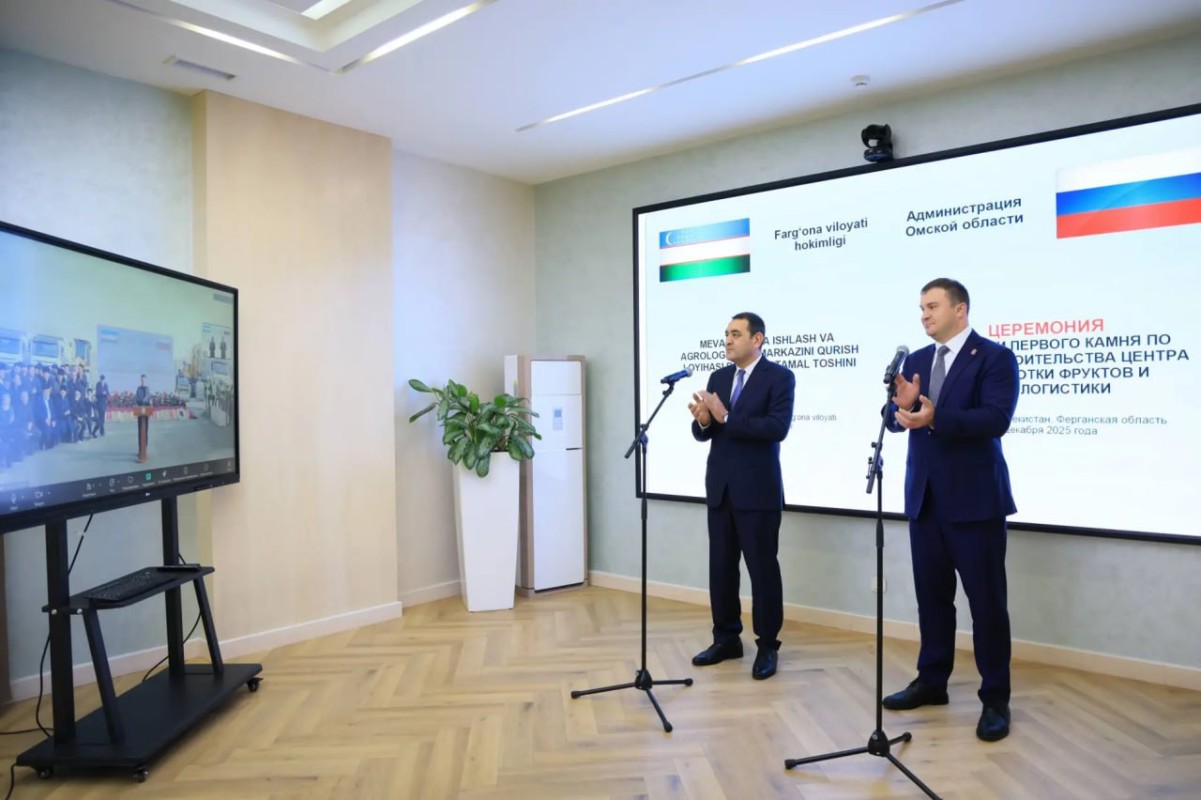 The Russian-Uzbek agrological center will cost $50 million and will ensure the export of agricultural products worth up to $100 million per year.